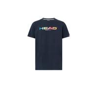 Head Racket Rainbow Short Sleeve T-shirt Bleu 176 cm Enfants