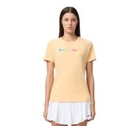 Head Racket Rainbow Short Sleeve T-shirt Orange L Femme