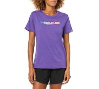 Head Racket Rainbow Short Sleeve T-shirt Violet L Femme