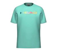 HEAD Rainbow T-Shirt pour Homme, Turquoise