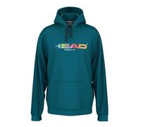 HEAD Rally Sweat à Capuche pour Homme, Bleu Sarcelle