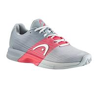 HEAD Revolt Pro 4.0 Femmes Chaussure de Tennis Women's, Gris/Corail, 36