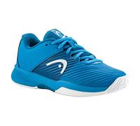 HEAD Revolt Pro 4.0 Junior Chaussure de Tennis Unisex-Youth, Bleu/Blanc, 31.5