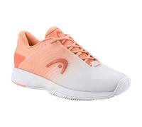HEAD Revolt Pro 4.5 Clay Women Chaussures de Tennis pour Femmes, Corail/Blanc, Taille 38