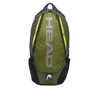 HEAD Sac à dos jaune vert olive pour femme et homme - Run Backpack Yellow Fluo 199025