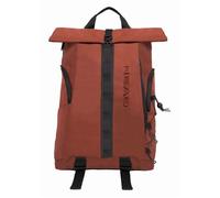 HEAD Sac à dos terracotta noir pour femme et homme - Point Backpack Roll-Up Brick 199040