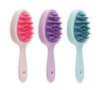 Head Scrubber For Washing Hair - Multipurpose Hair Scalp, Shampoo Brush | Hairs Scalp Massager Comb Portable, Elderly Pregnant Women Shower Tool With Soft Silicone Bristles