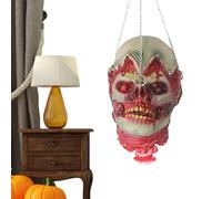 Head Severed Scary - Accessoires D'Halloween Réalistes Pour Scènes D'horreur | Latex Suspendu La Tête Coupée H, Conception Vive Respirant Des Accessoires De Fête Douce Effrayante Pour Halloween, Boîte