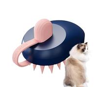 Head Shampoo Scrubber Brosse à shampoing pour laver les cheveux - Pinceau de shampooing en silicone anti-glissement - Portable - Peigne de massage polyvalent pour hommes, femmes, animaux domestiques