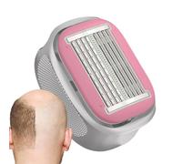 Head Shaver - Manual Bald Grooming Razor Tool, Portable Waterproof Clipper | Ergonomic Hair Removal Device With Travel Case Design, Smooth Comfortable Shaving Solution For Face Body Legs Arms