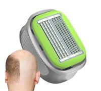 Head Shaver - Manual Bald Grooming Razor Tool, Portable Waterproof Clipper | Ergonomic Hair Removal Device With Travel Case Design, Smooth Comfortable Shaving Solution For Face Body Legs Arms