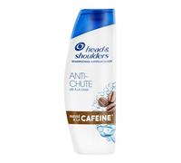 Head & Shoulders Anti-chute Shampoing Antipelliculaire 330ml Usage Quotidien - À la Caféine - Jusqu'à 100% Des Pellicules Éliminées, Cliniquement Prouvé - Tous Types de Cheveux et de Cuir Chevelu