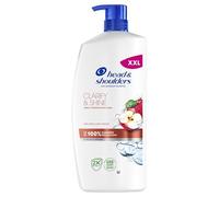 Head & Shoulders Clarify & Shine Shampooing anti-pelliculaire 800 ml avec pompe de shampoing clarifiant Jusqu'à 100% de protection des pellicules Testé cliniquement Nettoie en douceur le cuir chevelu
