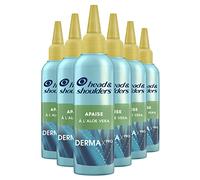 Head & Shoulders Dermaxpro Apaise, Crème de Soin à Rincer, Pour Cuir Chevelu Sec Qui Démange, Lot de 6x145 ml