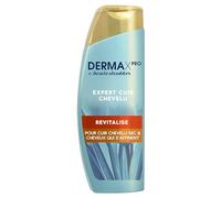Head & Shoulders DERMAxPRO Shampoing Antipelliculaire Revitalise, Pour la repousse des cheveux, À la niacinamide, à l'aloe vera et à la vitamine E, Revitalise le cuir chevelu, 6x225 ml