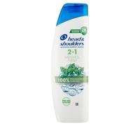 Head & Shoulders Menthol Fresh Shampooing et après-shampoing antipelliculaire 2 en 1 250 ml Jusqu'à 100 % de protection contre les pellicules. Testé cliniquement. Pour tous les types de cheveux. Pour