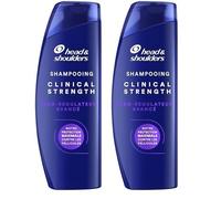 Head & Shoulders Sébo-regulateur Avancé 400ml Shampoing Antipelliculaire au Disulfure de Sélénium, Clinical Strength. Combat les Pellicules Tenaces et l’Excès de Sébum, Fraîcheur d’Agrumes (Lot de 2)