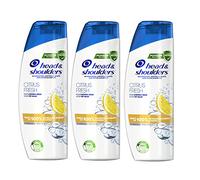 Head & Shoulders Shampooing Antipelliculaire Citrus Fresh, Jusqu’à 100% Des Pellicules Éliminées, Cliniquement Prouvé, Testé Sous Contrôle Dermatologique, 3x500ml