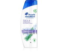 Head & Shoulders Thick & Strong with Rosemary Extract shampoing antipelliculaire 400 ml