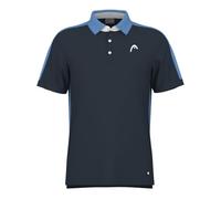 HEAD Slice Polo pour Homme T-Shirt de Tennis, Bleu Marine