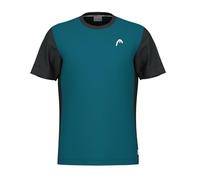 HEAD Slice T-Shirt Boys, Bleu Sarcelle, 152 Mixte Enfant
