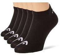 Head Sneaker Chaussettes, Blanc/Noir, 39/42 (Lot de 3) Unisexe