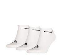Head Sneaker Chaussettes, Blanc, 35/38 (Lot de 3) Unisexe