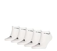 Head Sneaker Chaussettes, Blanc, 43/46 (Lot de 3) Unisexe