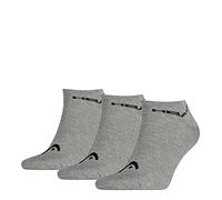 HEAD - Sneaker - chaussettes de sport (lot de 3) - Mixte Enfant - Gris - 35/38 EU