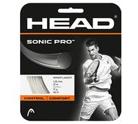 Head 281028 Sonic Pro Cordage pour raquette de tennis Blanc 12 m - 1.25 mm