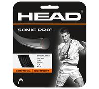 Head Sonic Pro Cordage En Garniture 12m , Couleur: noir , Taille: 1.30