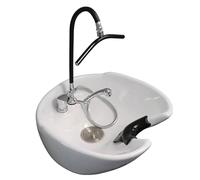 Head Spa Équipement avec support de circulation d'eau pour bol de shampooing, améliore le lavage des cheveux et la thérapie de massage dans les salons de beauté