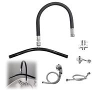 Head Spa Equipment, D'évier D'eau de Lavage de Cheveux Accessoires de lit de shampoing de Douche Cadre de Sortie d'eau de Cascade Réglable avec Tuyau de 60 cm pour Salon de Beauté