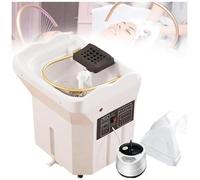 Head Spa Japonais,Head Spa éQuipement,Mobile Multifonctionnel à Circulation D'Eau à Double ContrôLe Commercial Avec RéServoir D'Eau 60 L,AméLiorer L'ExpéRience Du Lavage De TêTe(Withoutfumigation)