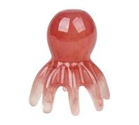 Head Spa Outils de massage manuel pour cuir chevelu en forme de pieuvre, accessoire de , 3,5 x 7 cm, cadeau apaisant pour papa, maman, épouse, amis pendant le yoga, la douche, le spa