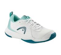 HEAD Baskets Sprint Court 4.0 Junior Unisexes pour Enfant, Blanc Turquoise., 36 2/3 EU