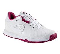 HEAD Sprint Evo 3.0 Clay Chaussures pour Femmes, Blanc/Baie, 38.5 EU