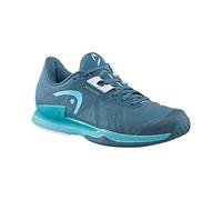HEAD Sprint Pro 3.5 Femmes Chaussure de Tennis Women's, Bleu/Turquoise, 36.5