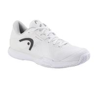 Head Chaussures de padel Sprint Pro 4.0 Clay Blanc/Noir Homme UK 10