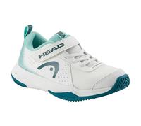 HEAD Sprint Velcro 4.0 Kids, White, Turquoise