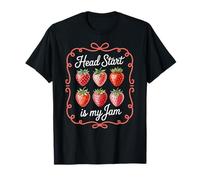 Head Start is My Jam Strawberry Teacher Pre-K Student Funny T-Shirt