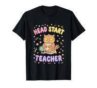 Head Start Teacher Cute Owl Back to School Education T-Shirt