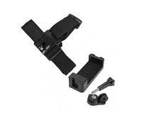 Head Strap Mount Black Adjustable Holder Accessories Kit for Action Camera Mobile Phone