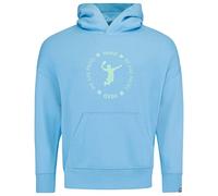 HEAD Sweat à Capuche Padel Unisexe, Bleu Électrique, L