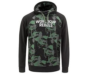 HEAD Sweat à Capuche pour Enfant, Noir/Rebels, 140 Garçon