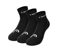 HEAD Tennis Socks Crew 3-Pack 39-42 Chaussettes Noir