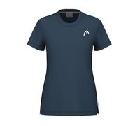 HEAD TIE-Break T-Shirt pour Femme, Bleu Marine