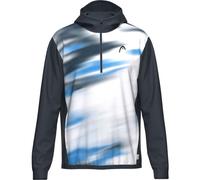 Head Racket Topspin Hoodie Bleu M Homme