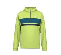 HEAD Topspin Sweat à Capuche pour garçon, Citron Clair/Bleu Sarcelle