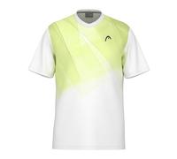 Head Racket Topspin Short Sleeve T-shirt Blanc L Homme